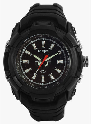 

Maxima Ego Black Dial Analog Watch For Men E-41169PPGN Watch - For Men