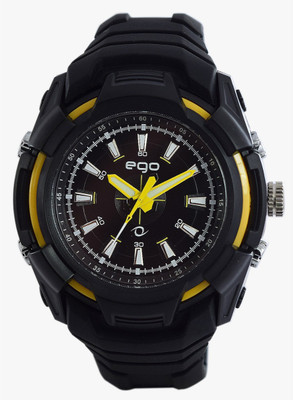 

Maxima Ego Black Dial Analog Watch For Men E-41165PPGN Watch - For Men