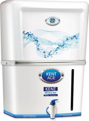 

Kent Ace Mineral TM 7 L RO + UV +UF 7 L RO + UV + UF Water Purifier(White)