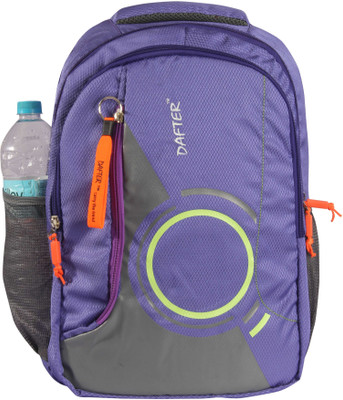

dafter Polyester 1.5 L Laptop Backpack(Purple)