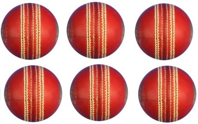 

Facto Power 2 PIECES LEATHER BALLS (No. of Balls : 6) Cricket Leather Ball(Pack of 1, Red)