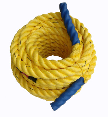 

Esskay Uttam TUGWAR20 Battle Rope(Length: 66 ft, Weight: 10 kg, Thickness: 1.2 inch)