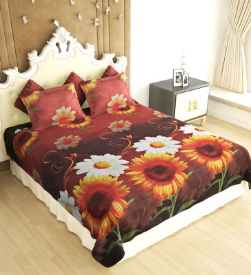 

Shivaay Fashion 200 TC Cotton Double Printed Bedsheet(Pack of 1, Multicolor)