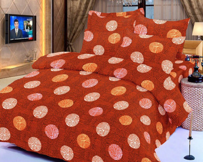 

Shivaay Fashion 200 TC Cotton Double Printed Bedsheet(Pack of 1, Multicolor)
