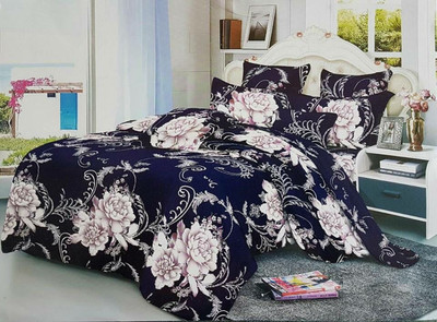 

Shivaay Fashion 200 TC Cotton Double Printed Bedsheet(Pack of 1, Multicolor)
