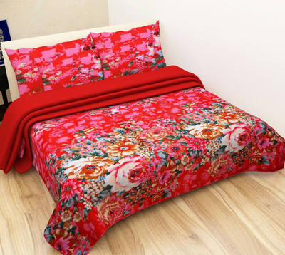

Shivaay Fashion 200 TC Cotton Double Printed Bedsheet(Pack of 1, Multicolor)