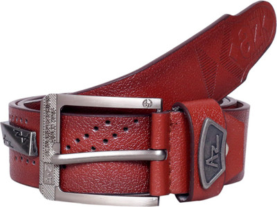 

WEARUP Men Casual Maroon Artificial Leather Belt