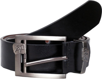 

WEARUP Men Formal Black Artificial Leather Belt