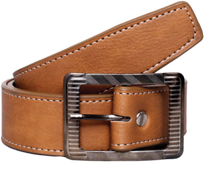 

WEARUP Men Formal Beige Artificial Leather Belt