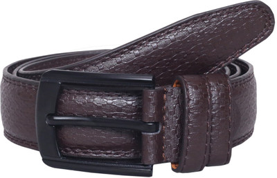 

WEARUP Men Formal Brown Artificial Leather Belt