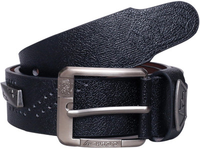 

WEARUP Men Casual Black Artificial Leather Belt