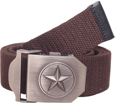 

WEARUP Men Casual Brown Artificial Leather Belt