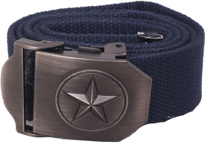 

WEARUP Men Casual Blue Artificial Leather Belt, Navy
