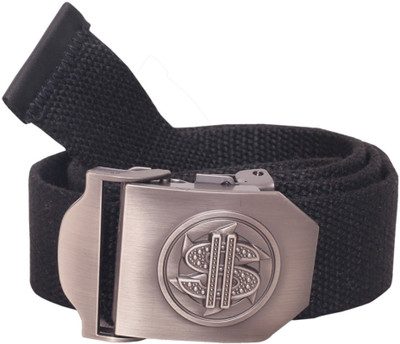 

WEARUP Men Casual Black Artificial Leather Belt