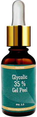 

Cosderma Glycolic Acid Peel 35% Fairness Anti Aging Skin tightening Remove Pigmentation Dull Uneven skin(30 ml)