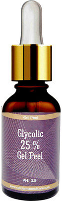 

Cosderma Glycolic Acid Peel 25% Fairness Pigmentation , Melasma & Tan Removal Rejuvenating Antiageing Solution(30 ml)
