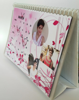

khushi gifts khu05 2018-2019 Table Calendar(Multicolor, white)