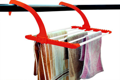 Continental clothes drying stand for balcony,corridor,backyard.door,bathroom - ( IT N - LYB02 ) ( Red ) Ceramic Wall Cloth Dryer Stand(Red) available at flipkart for Rs.575