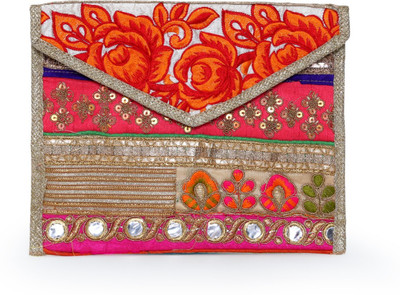 

SUVASANA Party Multicolor Clutch