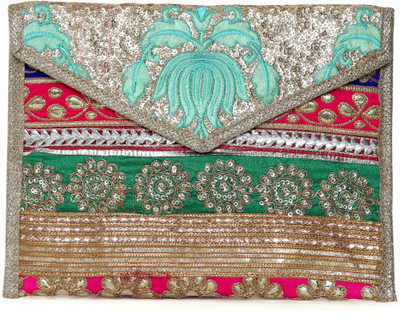 

SUVASANA Party Multicolor Clutch