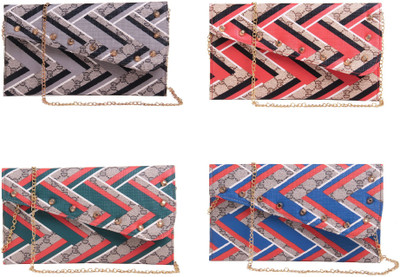 

Fiona Trends Casual Multicolor Clutch