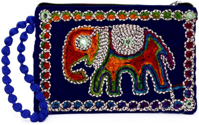 

SUVASANA Party Multicolor, Blue Clutch, Blue;multicolor