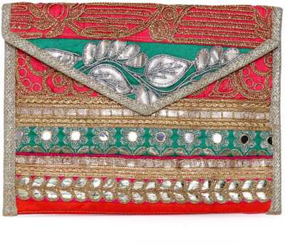 

SUVASANA Party Multicolor Clutch