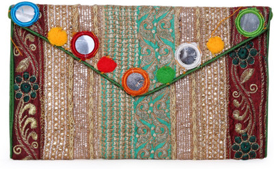 

SUVASANA Party Multicolor Clutch