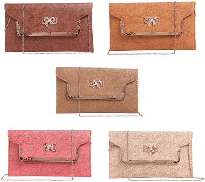 

Fiona Trends Casual Multicolor Clutch