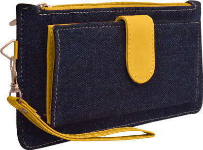 

TAP FASHION Casual Yellow Clutch