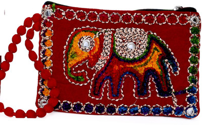 

SUVASANA Party Multicolor Clutch