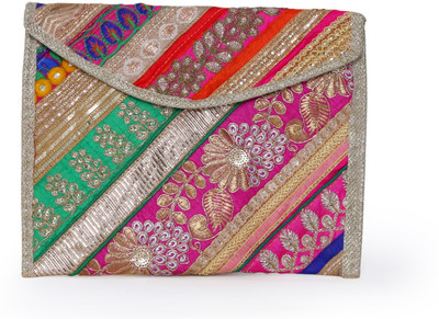 

SUVASANA Party Multicolor Clutch