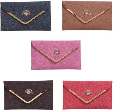 

Fiona Trends Casual Multicolor Clutch