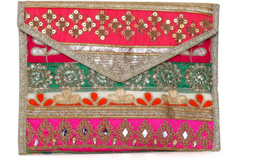 

SUVASANA Party Multicolor Clutch