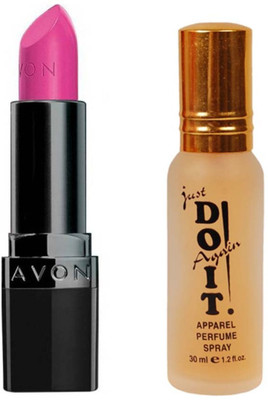 

Avon Anew True Color Perfectly Matte Lipstick (4 g, Electric Pink) with one do it perfume 30 ml(Set of 2)