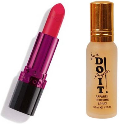 

Avon Anew True Color Perfectly Smooth Lipstick (3.8 g, Crimson) with one do it perfume 30 ml(Set of 2)