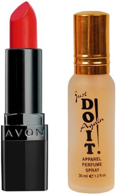 

Avon Anew True Color Perfectly Matte Lipstick (4 g, Coral Fever) with one do it perfume 30 ml(Set of 2)