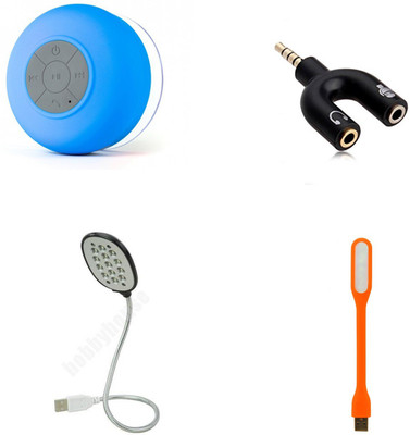 

MINIFOX Laptop Usb Light, Usb Light,Speaker, Spittler Combo Set