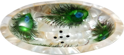 

India Meets India Seashell-Craft Steel Bathroom Set(Pack of 1)