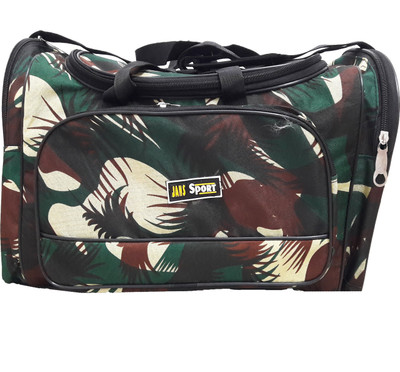 

Aqeeq Army Camouflage Travel Duffle2 days trip Hand Carry Bag Travel Duffel Bag(Green)