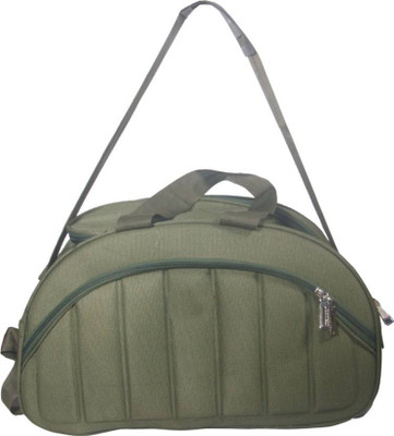 

Aqeeq Lite Travel 2Tone Greenish a week long trip travel Duffle with wheels cabin size Bag Travel Duffel Bag(Green)