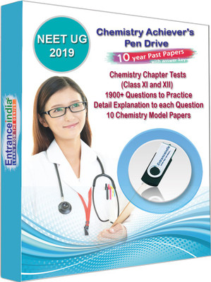 

EntranceIndia NEET UG 2019 Achievers Chemistry with 10+1 Chemistry Model Papers(Pen Drive)
