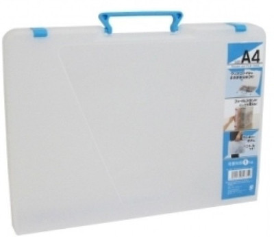 

Nizona PP,PS A4 size File Folder case - Blue (Made in Japan)(Set Of 1, Blue, Transparent)