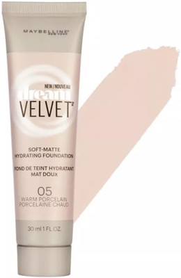 

Maybelline Dream Velvet Soft Matte Hydrating Foundation(05 Warm Porcelain)