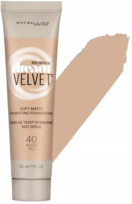 

Maybelline Dream Velvet Soft Matte Hydrating Foundation(No 40 Nude)