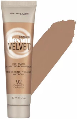 

Maybelline Dream Velvet Soft Matte Hydrating Foundation(No 92Caramel)