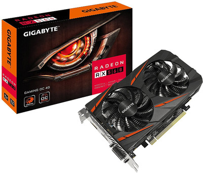 

Gigabyte AMD/ATI GV-RX560GAMING OC-4G 4 GB GDDR5 Graphics Card(Black)