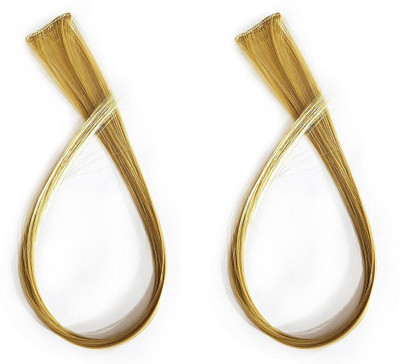 

INAAYA Synthetic Extensions streak For Instant Highlights Set Of 2 Pcs (Blonde) Hair Extension