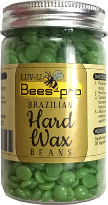 

LUV-LI BRAZILIAN HARD WAX BEANS FOR PAINLESS HAIR REMOVING HAIR OF YOUR WHOLE BODY WITH ALOE Wax(125 g)