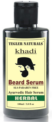 

Tegler Naturals Khadi Beard Hair Serum(100 ml)